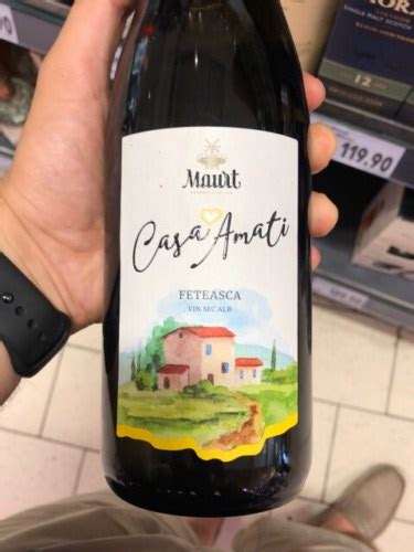 Maurt Casa Amati Fetească Alb Vivino Australia