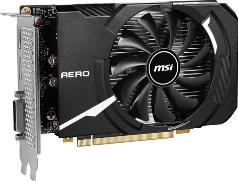 Tarjeta Gráfica MSI GTX 1630 Aero ITX OC 4GB GDDR6