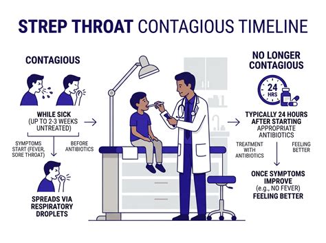 How Long Is Strep Contagious Timeline And Return To School Rules