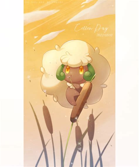 Whimsicott Pokemon Drawn By Alopias Danbooru