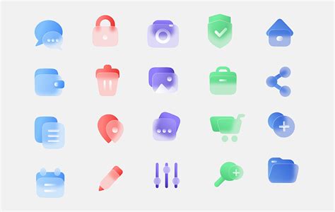 Icon 项目 Behance 上的照片、视频、徽标、插图和品牌