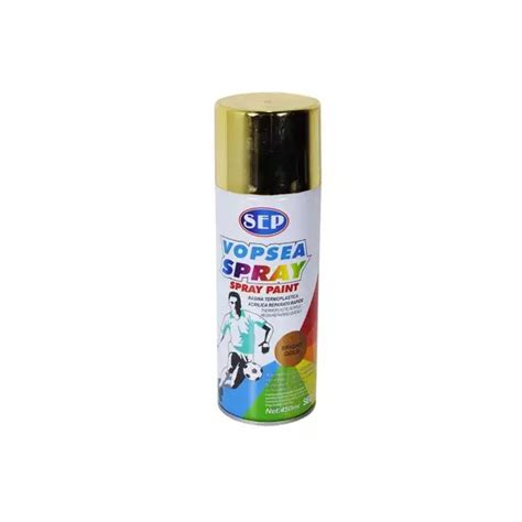 Sep Spray Vopsea Auriu Pentru Lemn Si Metal 400 Ml CRIX Ro