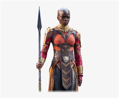 Okoye Black Panther Female Warriors Transparent PNG 480x600 Free