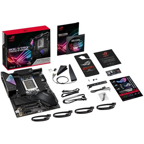 Customer Reviews ASUS ROG Strix TRX40 E Gaming Socket STRX4 USB C