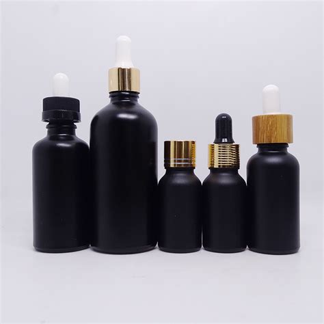 Serum Oil Glass Bottle 20ml 30ml Amber Glass Dropper Bottle With