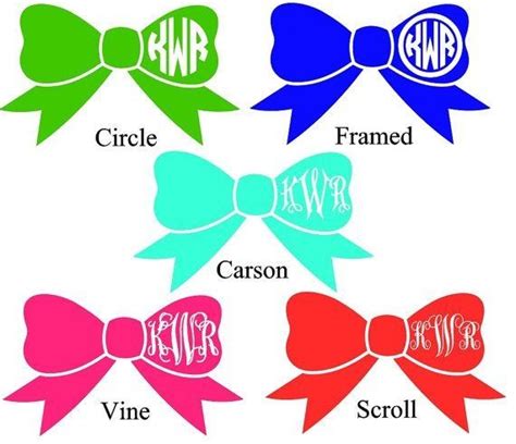 Pin By Ashley Haywood On Silhouette Cameo Monogram Vinyl Decal Vinyl