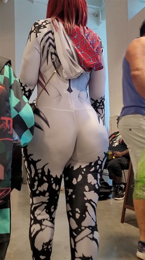BIG Ass Curvy Nice Hips On Spider Cosplay Candid Portal