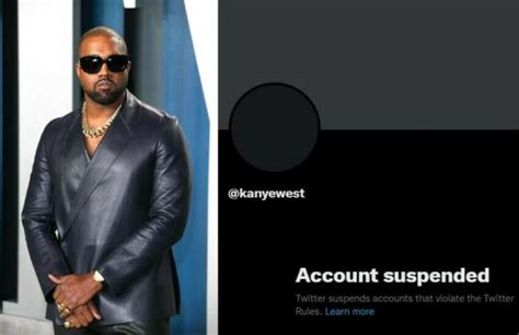 Twitter Suspends Rapper Kanye Wests Account Two Months Later After