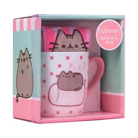 Kot Pusheen Kubek I Skarpetki Marshmallow PUSHSMMSH Sklep Kleks