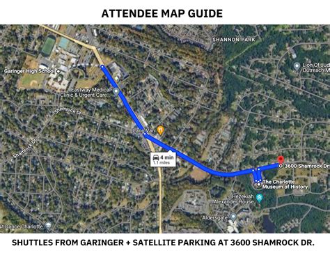 Directions/Parking - Charlotte Earth Day