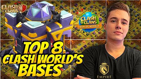 8 BEST BASE Th15 War Base Clash World S Warmup Empire Gaming Vs