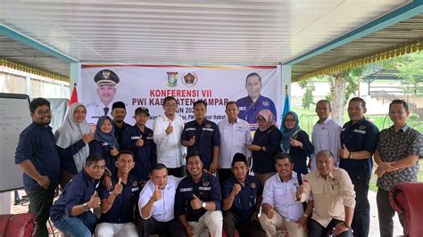 Syawal Resmi Terpilih Sebagai Ketua PWI Kampar Periode 2023 2026