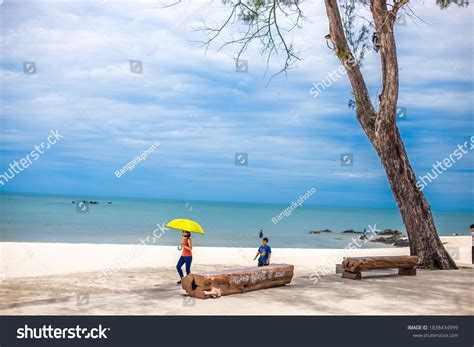 Samila Beach Songkhla 26 September 2020 Stock Photo 1838434999 ...