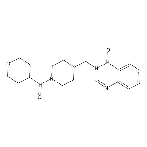 Buy 3 1 Oxane 4 Carbonyl Piperidin 4 Yl Methyl Quinazolin 4 One