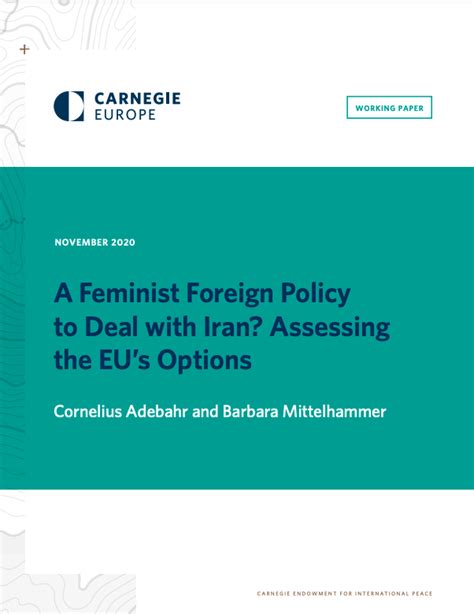 Feminist Foreign Policy Cffp