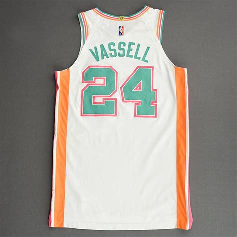 Devin Vassell San Antonio Spurs Game Worn City Edition Jersey