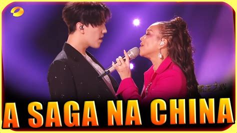 Dimash Lose Control Duet Chante Moore The Singer China Youtube