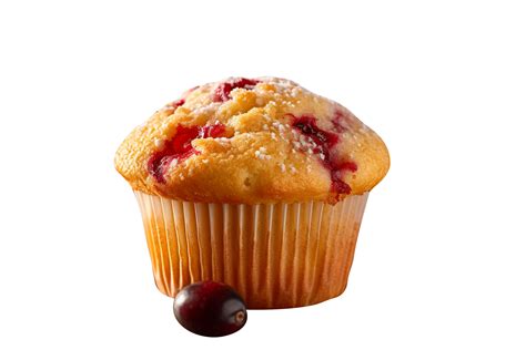 Tasty Cranberry Muffin On Transparent Background 27144380 PNG