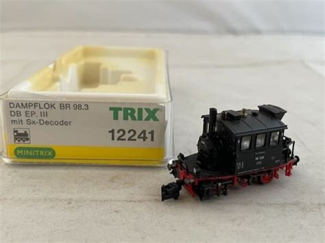 Minitrix N 12241 Tender Locomotief BR 98 Glaskasten Catawiki