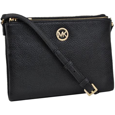 Spreesuki Michael Kors Fulton Leather East West Crossbody Bag Small