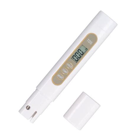 YOSOO Compteur TDS de haute précision TDS Meter 3 Key Kit de test