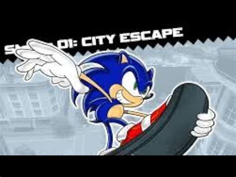 Sonic Adventure 2 City Escape Gameplay Edit YouTube