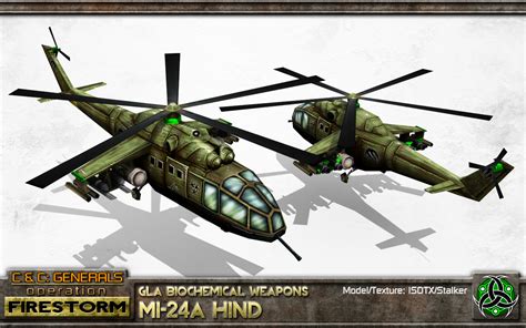 GLA Toxin Hind Image Operation Firestorm Mod For C C Generals Zero