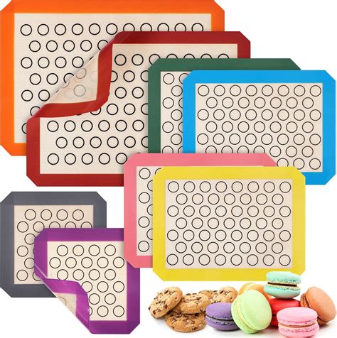 Amazon Miu Macaroon Silicone Baking Mat Non Stick Cookie Baking