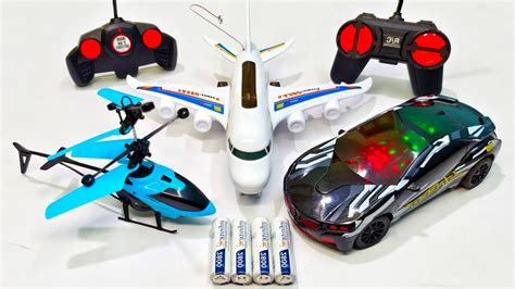 Radio Control Airbus A380 And Radio Control Helicopter Remote Car