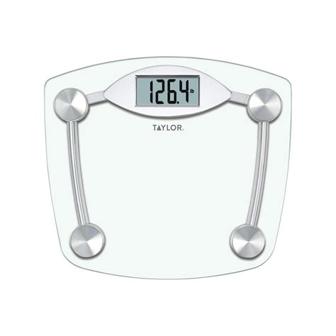 Digital Glass Chrome Bathroom Scale | 7506 | TAYLOR – Taylor USA