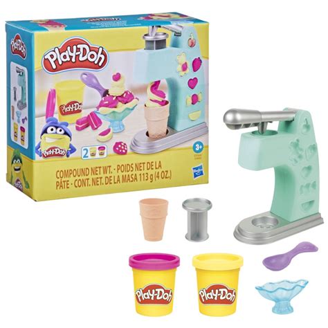 Massinha Play Doh Mini Classico Sorveteria Hasbro E Shopee Brasil