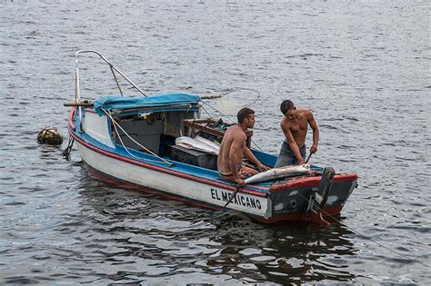 Cuban Fishing Boats Havana Cuba