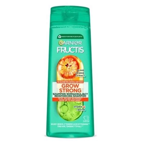 Garnier Fructis Grow Strong Orange wzmacniający szampon do włosów