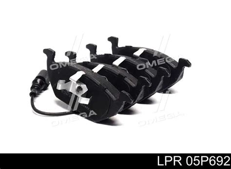 05P692 LPR колодки тормозные передние дисковые