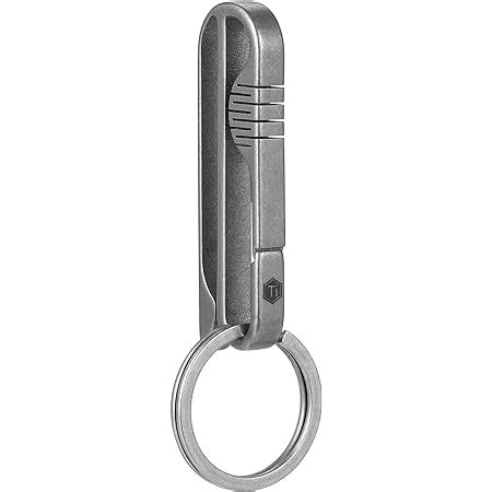 Amazon Tisur Belt Loop Keychain Clip Titanium Carabiner Keychain