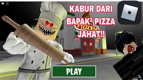 Mau Makan Pizza Tapi Kok Tempatnya Aneh Papa Pizzeria Obby Gameplay