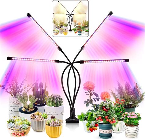 Keelixin 5 Head Adjustable Led Plant Lights Full Spectrum