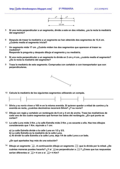 Rectas Y Ngulos Ejercicios Solucionario Pdf