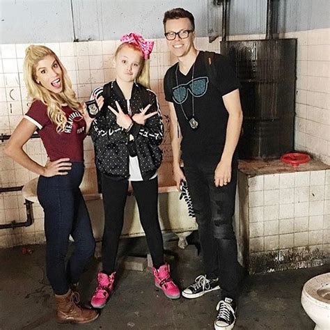 JoJo with her friends Rebecca and Matt today. They did another escape ...