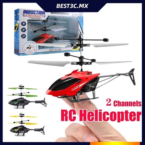 Mini Helicóptero RC Juguetes Drone Recargable Infrarrojo Inducción