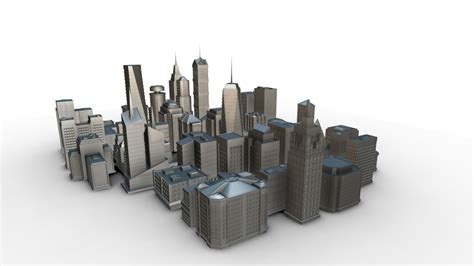 Full Set Of Building STL 3d Print - Buy Royalty Free 3D model by Angel ...