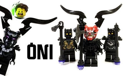 Lego Ninjago Custom Omega Oni Minifigure Youtube