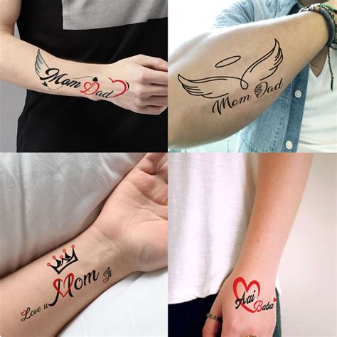 Discover Wrist Mom Dad Tattoo Best In Cdgdbentre