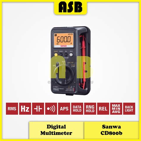 1pc Sanwa Cd800b Digital Multimeter 362006020 Shopee Malaysia