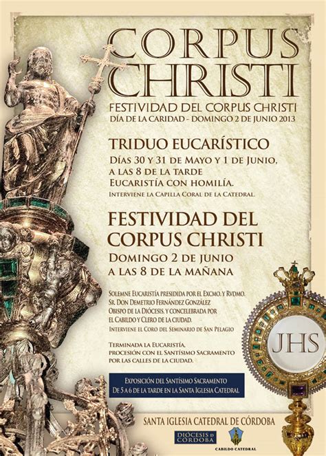 Festividad Del Corpus Christi Di Cesis De C Rdoba