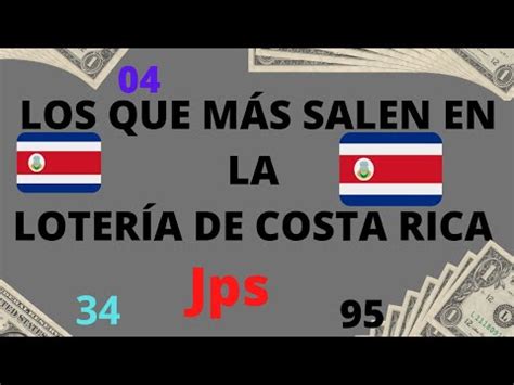 Los N Meros Que M S Salen En La Loter A De Costa Rica Youtube