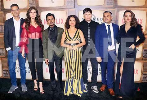 Cast Of Sacred Games Snapped At The Special Screening Of Season 2