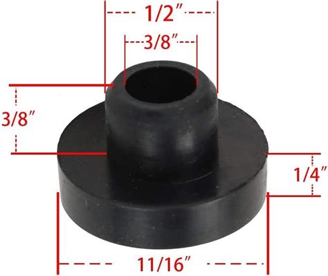 10Pack Universal Gas Fuel Tank Grommet Bushings For Tractor Lawn Mower