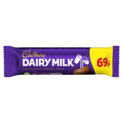 Cadbury Dairy Milk Chocolate Bar 69p Pmp 45g Bb Foodservice