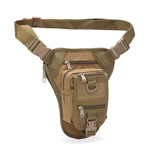 Military Tactical Leg Pack Waist Pack Mountaineering Field Riding